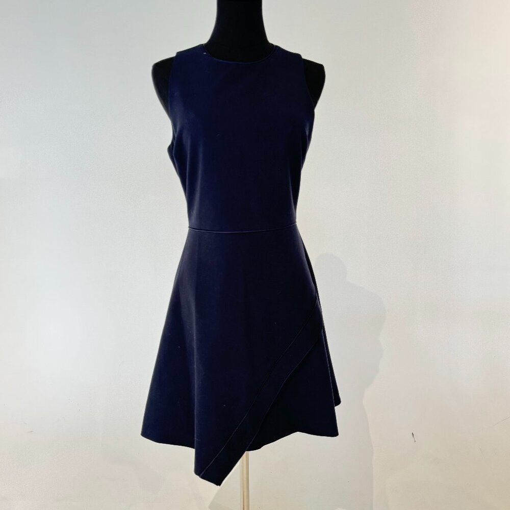 ELIZABETH JAMES Navy A Line Dress